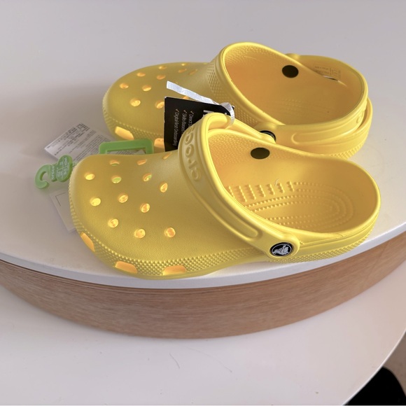 Brand new yellow crocs with tags! - Picture 1 of 3